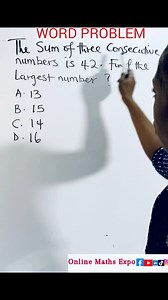 WORD PROBLEM- Simplifying Word Problems for Beginners. #mathreels #viralfypreels #viralmaths #mathstudent #onlinemaths #viralfypシforyoupage | Online Maths Expo