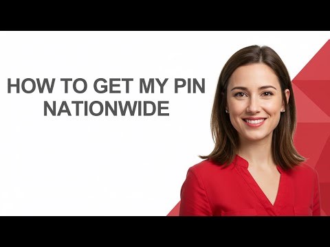 How to Get My Pin Nationwide - AshleyHowTo