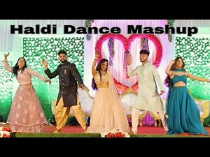 Haldi Dance Mashup Video || Cousins Dance Performance with Bride || Srushti Bore Vlogs #39