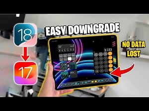 The FASTEST Way to Downgrade iPadOS 18 to 17! No iTunes