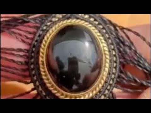 Tuto Sertissage cabochon macramé