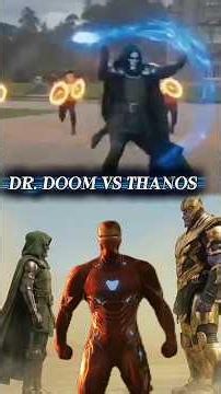 RDJ settles it: Doctor Doom is more powerful than Thanos #shorts #marvel #drdoom