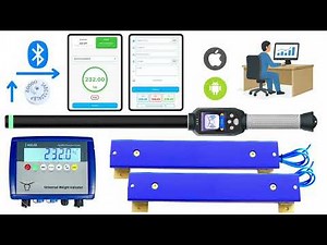 AgriEID Digital Ranch System - Bluetooth Smart Scales & EID Reader w Mobile App + Cloud Integration