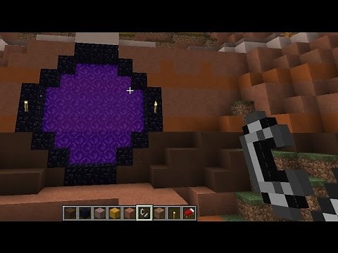 Minecraft: how to make a circular portal - (minecraft circular portal)