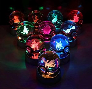 Glowing Crystal Balls - Etsy