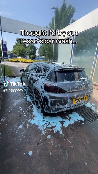 Affordable Car Wash Experience at Tesco