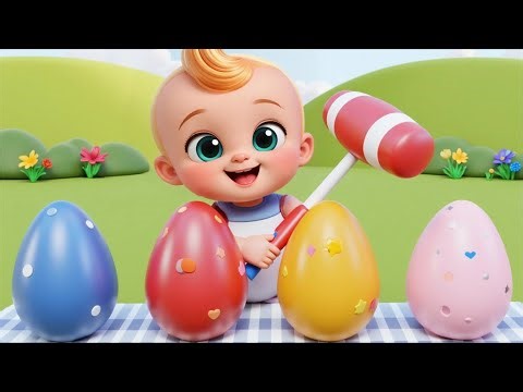 Surprise Eggs Kids Songs | Learn Colors | Lala Loops | Cartoon | Nursery Rhymes & Baby Songs