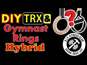 DIY TRX and Gymnastic Rings HYBRID Suspension System