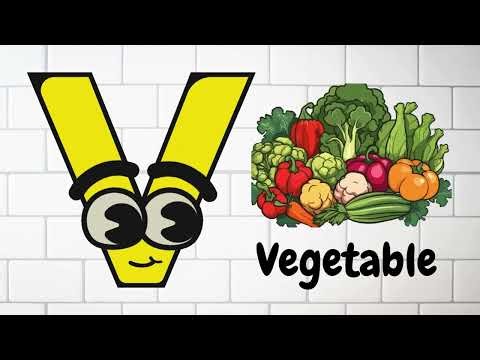 V for Violet 💜 | V for Voice 🎤 | V Words for Kids | Alphabet V Phonics Song | LearningLittleOnes