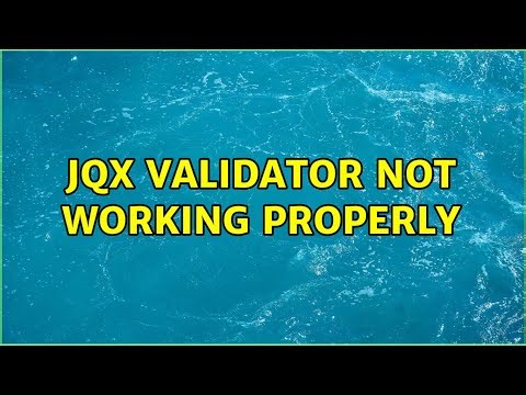 jqx validator not working properly