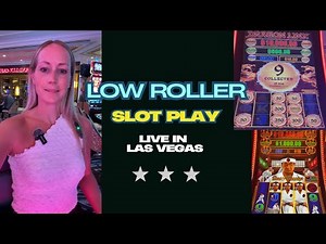LIVE Las Vegas Low Roller Slot Play