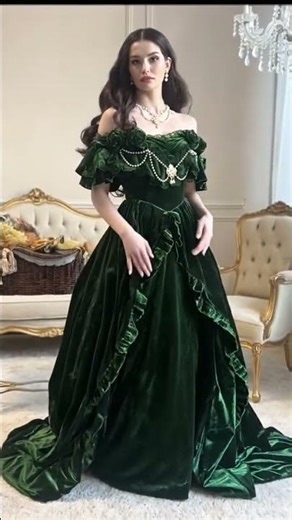 Spanish Heritage Dress—Pure Elegance 😍✨ #fashion