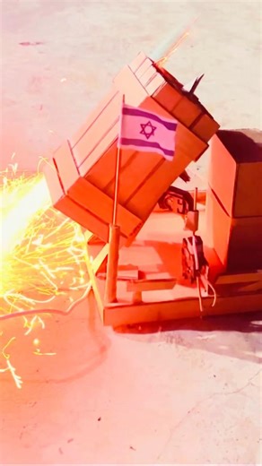 IRON DOME Diy in real Action #irondome # shorts