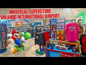 Inside the Universal Orlando Store at Orlando International Airport (2025) [4K]