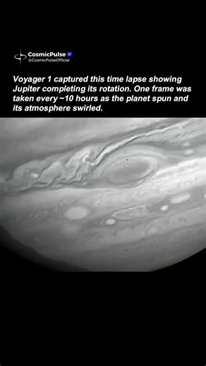 Voyager 1’s Time Lapse of Jupiter 🪐