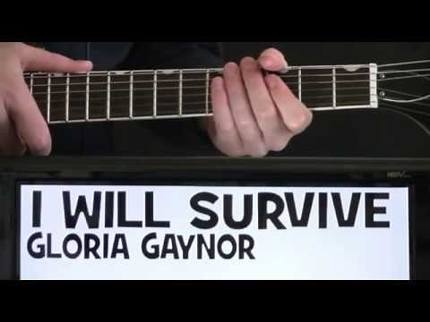 I Will Survive Guitar Tabs Gloria Gaynor Guitar Lesson & Chords Tutorial also by Cake