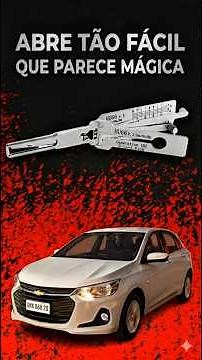 🔴OPENING A CHEVROLET ONIX WITH A LISHI TOOL