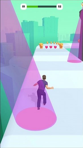 Funny Satisfying Rage Runner 3D gameplay Laser light pass