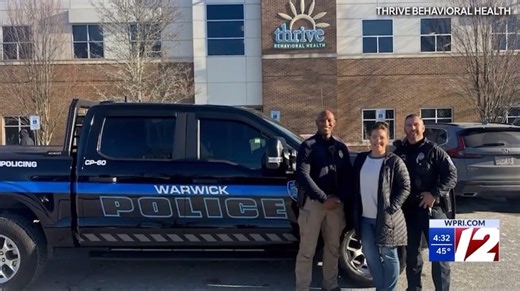 ICYMI: Our partnership with the Warwick Police Department is helping make behavioral health care more accessible, when and where it’s needed most. Through the MyCare pilot, officers and Thrive crisis teams can connect people experiencing a mental health emergency with clinicians on the spot. It’s one more way we’re embedded in the Kent County community, working alongside local partners to support safety, dignity, and better outcomes. 🎥 Watch WPRI’s coverage of how this program is changing crisi