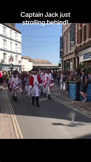 Captain Jack Strolling Behind: A Drummer's Journey