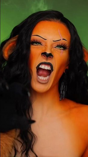 now i’m the bad guy 😈🦁💚🖤 look ib ‪@PriscillaGrihim‬