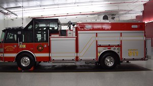 Check out this E-ONE Top Mount Enclosed Pumper, with 1000 gallon water tank and 30 gallon foam cell, built for the Kingston Fire Department in Nova Scotia. The enclosed pump panel keeps the operator out of the elements at the scene of a fire. Learn more in this video. 1200 Degrés #EONEstrength #firetrucks #KingstonNS #Canada | E-ONE Fire Trucks (Official Site)