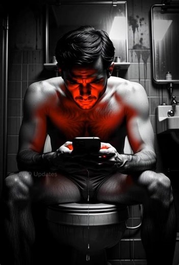 🚽📱 Using Your Phone in the Toilet? Think Again ⚠️