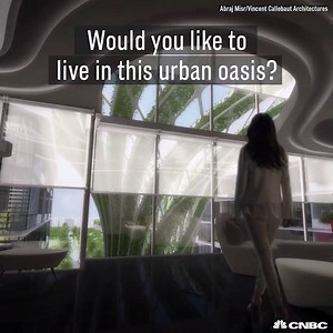 28K views · 38 reactions | Cairo, Egypt is getting a futuristic, sustainable complex with 1,000 apartments, a mall and office space. | CNBC Technology | Facebook