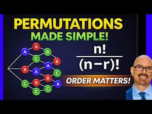 Learn Permutations in 10 Minutes | Step-by-Step Examples
