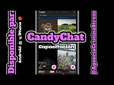 CAPACITACIÓN APP CANDYCHAT 🍬 COMO USAR LA APLICACIÓN CANDYCHAT