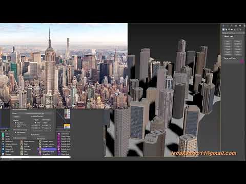Procedural Building/City Generator with Tyflow