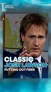 Classic #TGYH: With Josh Lawson in charge, you will be caught... a warning to all barbecues. @heidi.arena @lliamamor #TGYH | Thank God You're Here