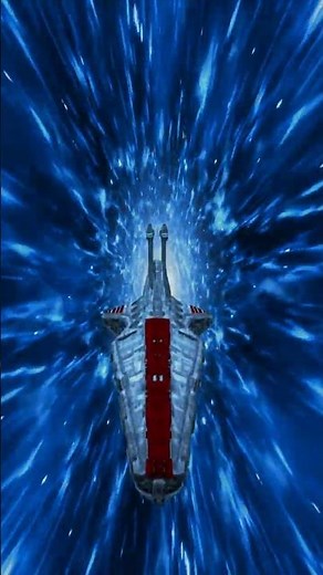Republic Venator Traveling Through Hyperspace STAR WARS: The Clone Wars | Cinematic Fan Short