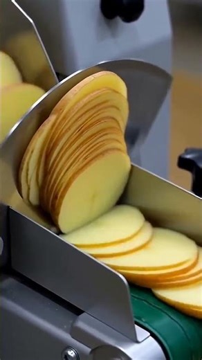 How Potato Chips Are Made in Factory Full Process #factoryworld #foodfactory #foodprocessing