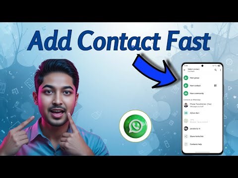 How To Add A Contact On Whatsapp Android | Step-By-Step Guide (2026)