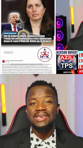 BONNE NOUVEL POU TPS - AZIL - AVEK KAT TRAVAY 2 JIJ ATAKE TRUMP JIJ NEW YORK GENYEN 1 SEMAINE POU LI BAY DESIZYON LI SOU TPS HAITI https://www.youtube.com/live/m1OndVVsxnA ESKE JIJ LA PRAL BAY BON NOUVEL POU HAITI SOU DESIZYON TPS LA ESKE JIJ BOSTON FAIT CEOUR NOU KONTAN? RELE HAITIEN TOUT KOTE POU TOUT SERVICE IMMIGRATION!! Tel: 832-299-5484 - WhatsApp - (361) 286-0099 - (832) 974-0903 | Jackson Duvert