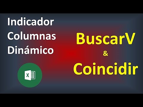 Fórmulas Avanzadas en Excel - BuscarV & Coincidir - Indicador Columnas Dinámico