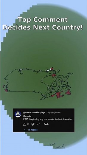 Medium Scale Canada #canada #canadian #maps #flags #minecraft