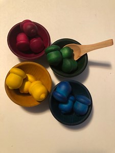 Acorn Sorting Activity - Etsy Canada