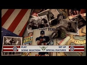 Captain America - First Avenger _ DVD's Root Menu