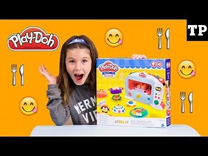 Play-Doh Kitchen Creations Magical Oven: Unboxing and Review