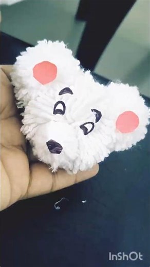Diy woolen teddy bear #diy #diycrafts #woolencraft #woolart #craftideas #beginnerarttip #myhandmade