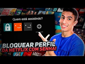 How to PUT A PASSWORD on your NETFLIX profile!