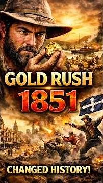 How Gold Changed Australia Forever (1851 Gold Rush) #australia #history #facts #australiadiaries