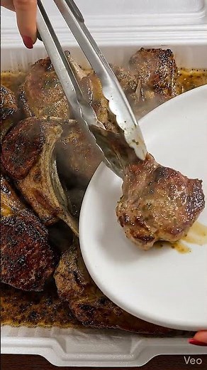 Herb Garlic Lamb Chops
