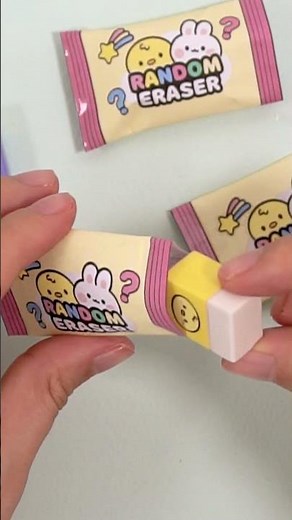 DIY Random Eraser with an unused eraser | Click▶ to Watch the Full Video