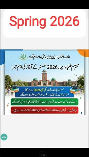 Assignment schedule Spring 2026 #aiou icom,BA,BS#exam#assignment questionpaper aiou.Aiou question pa