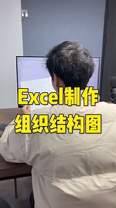 132K views · 1.1K reactions | Excel制作組織結構圖#excel #教程 #辦公技巧 #word #office辦公技巧 | 多米职场办公经验 | Facebook