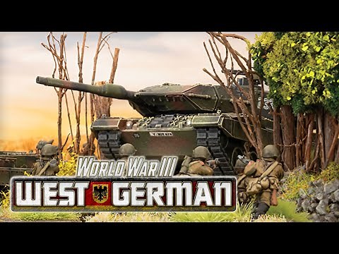 New West German Miniatures! New Starter Force & More | World War III: Team Yankee