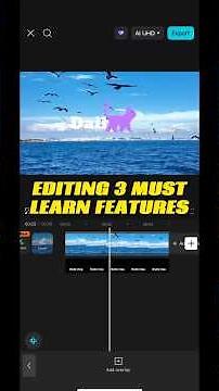 3 Must-Learn CapCut Features for Beginners ⭐
